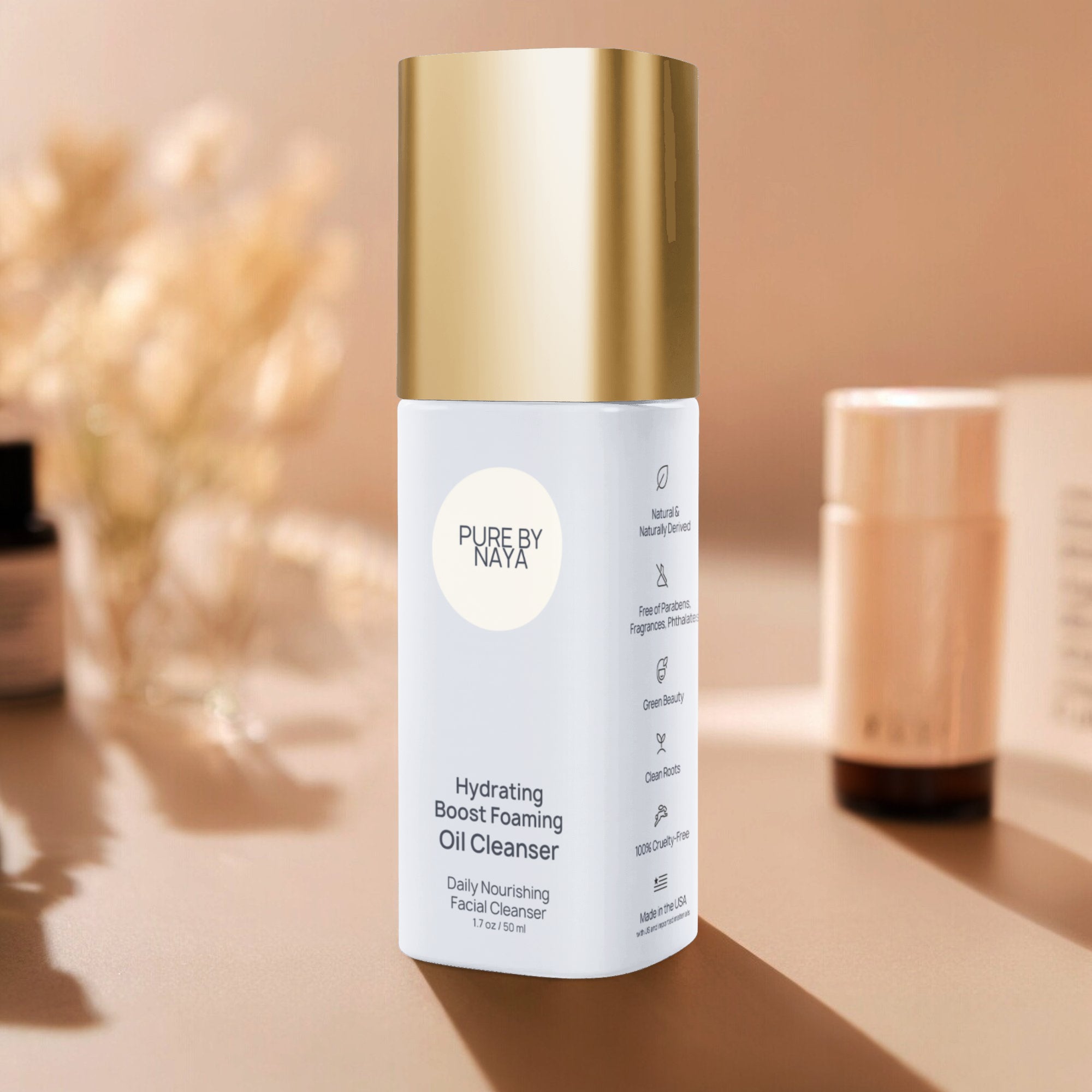 Milky Oil Foaming Cleanser Gold Cap