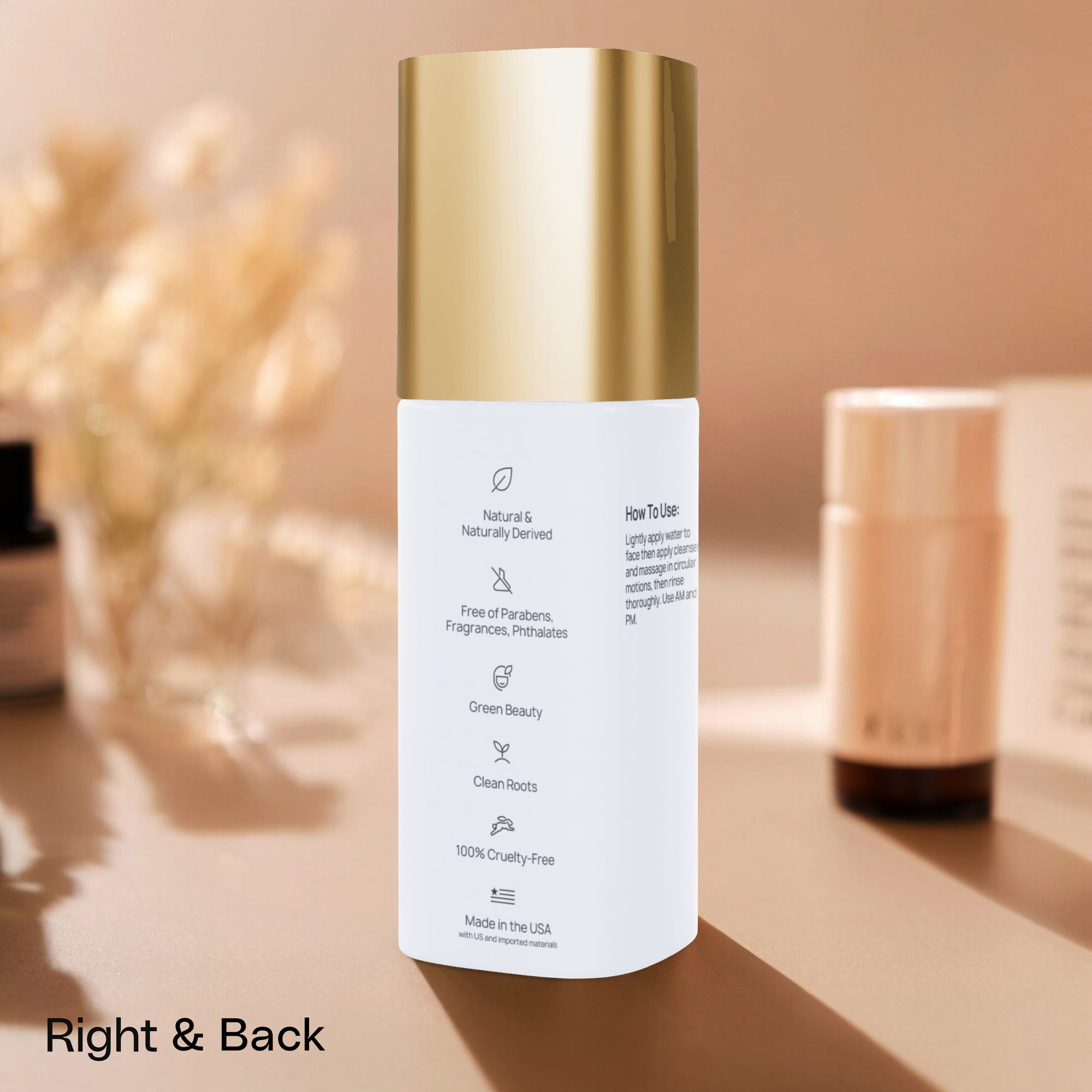 Milky Oil Foaming Cleanser Gold Cap