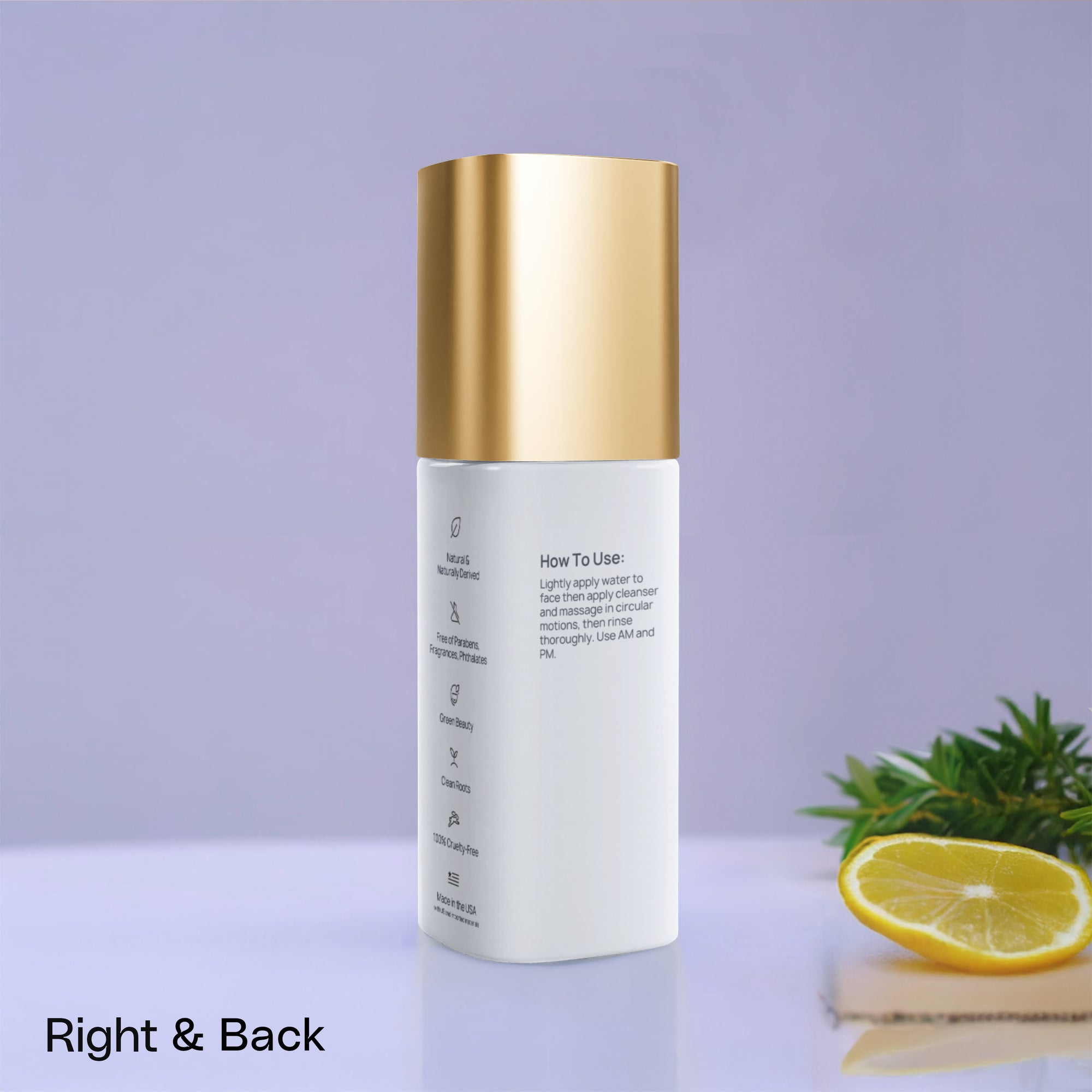 Milky Oil Foaming Cleanser Gold Cap