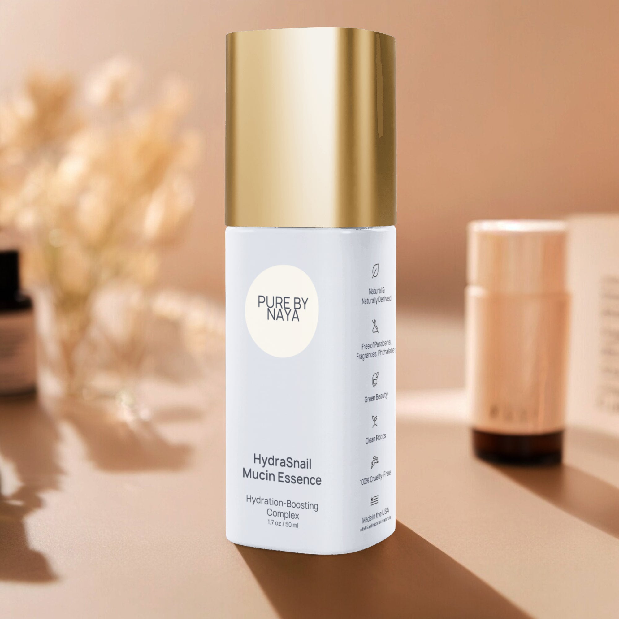 HydraSnail Mucin Essence Gold Cap