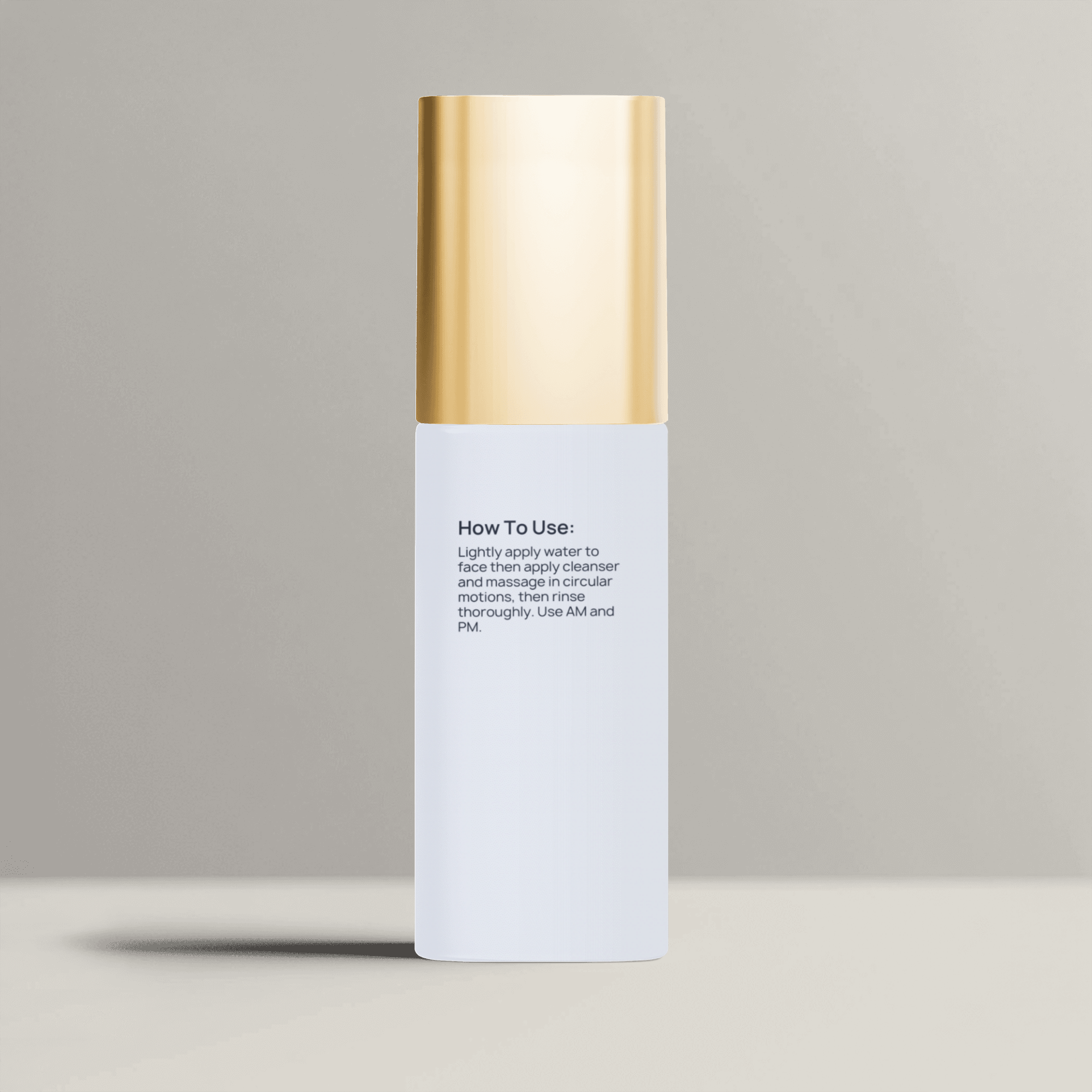 Milky Oil Foaming Cleanser Gold Cap