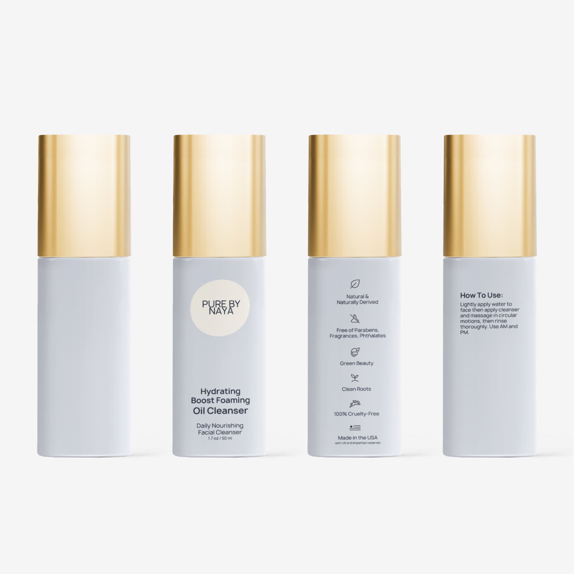 Milky Oil Foaming Cleanser Gold Cap