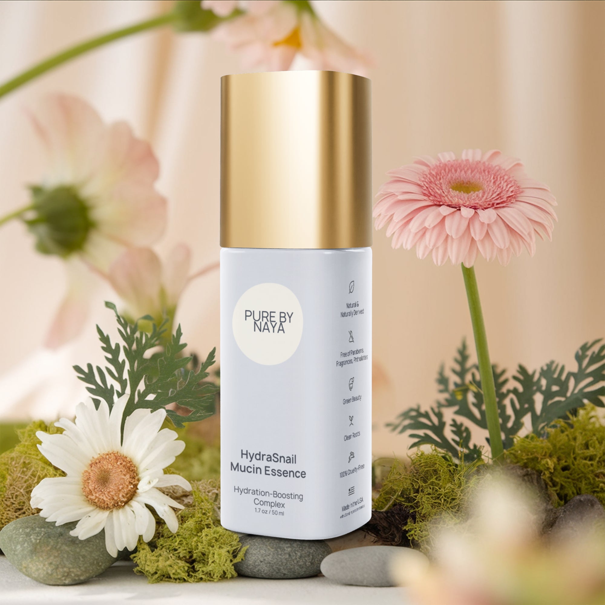 HydraSnail Mucin Essence Gold Cap
