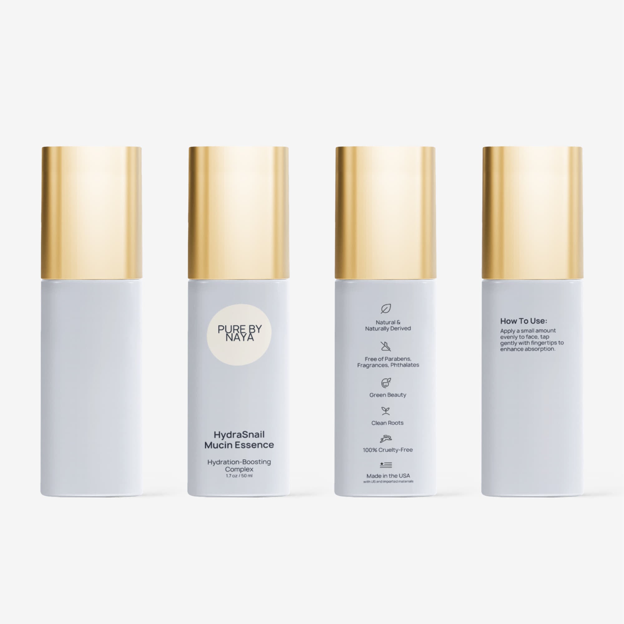 HydraSnail Mucin Essence Gold Cap