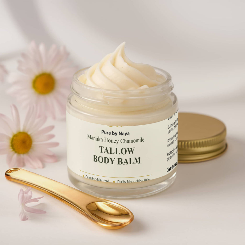 Whipped Grass-Fed Tallow Balm with Vanilla Bean