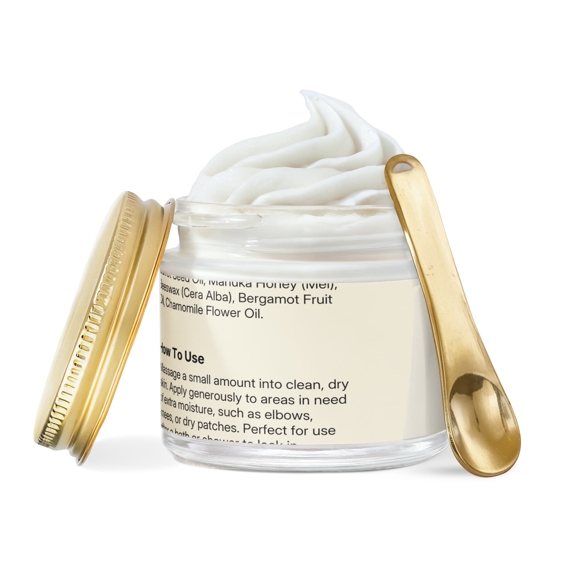 Whipped Grass-Fed Tallow Balm with Vanilla Bean